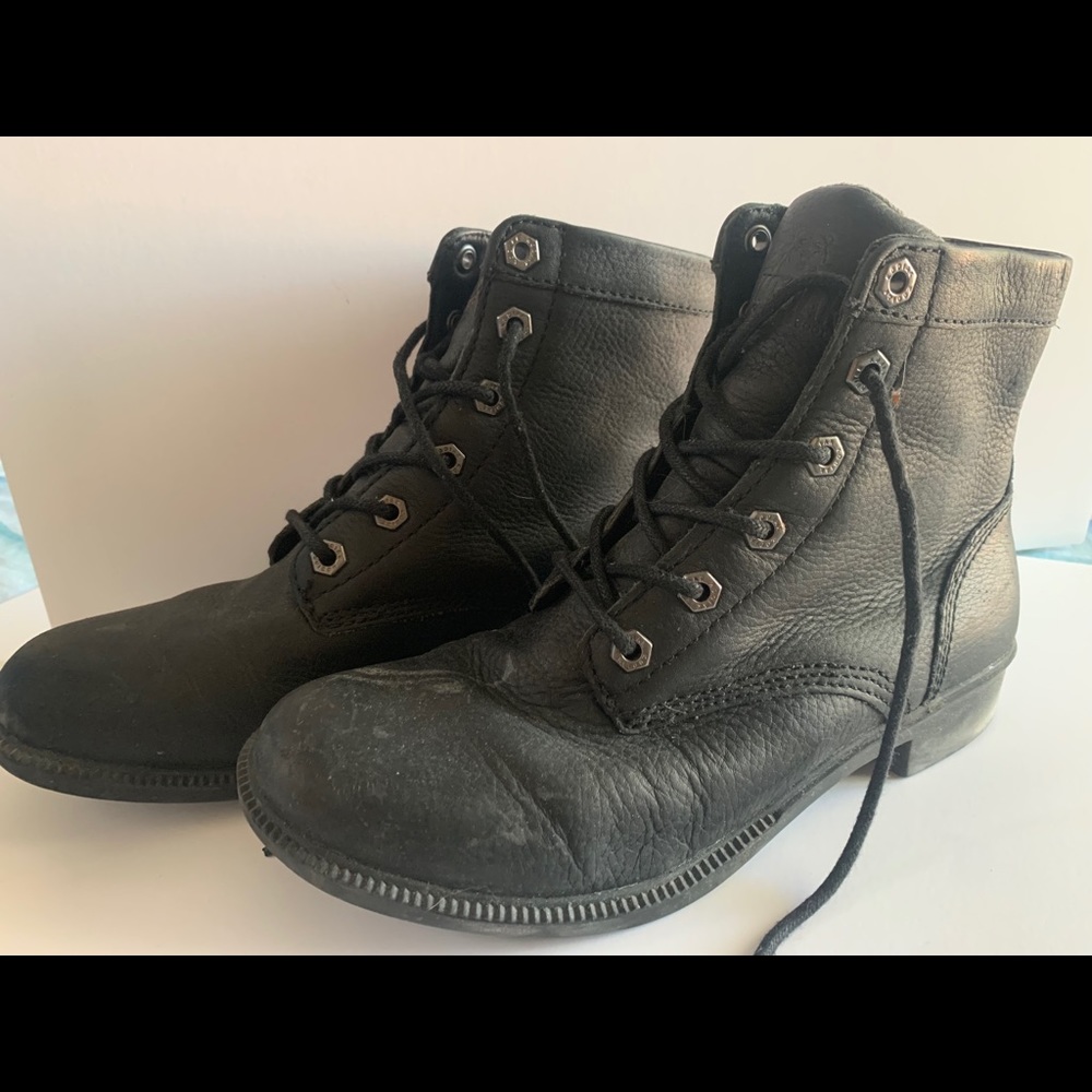 Kodiak Waterproof Black Leather Boots